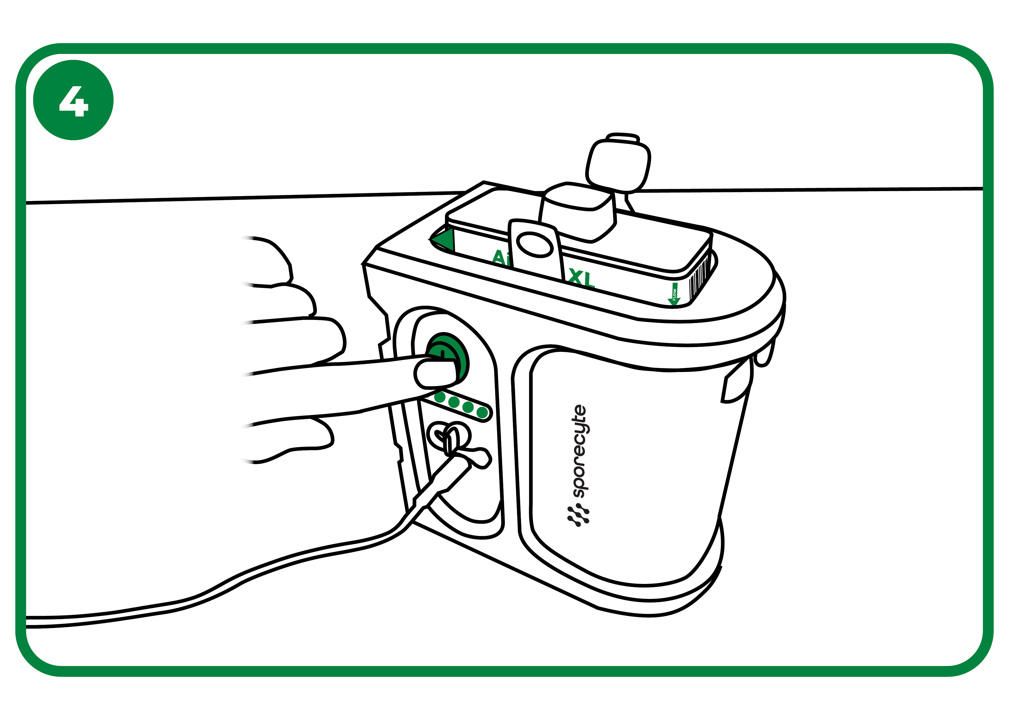 turn the pump on