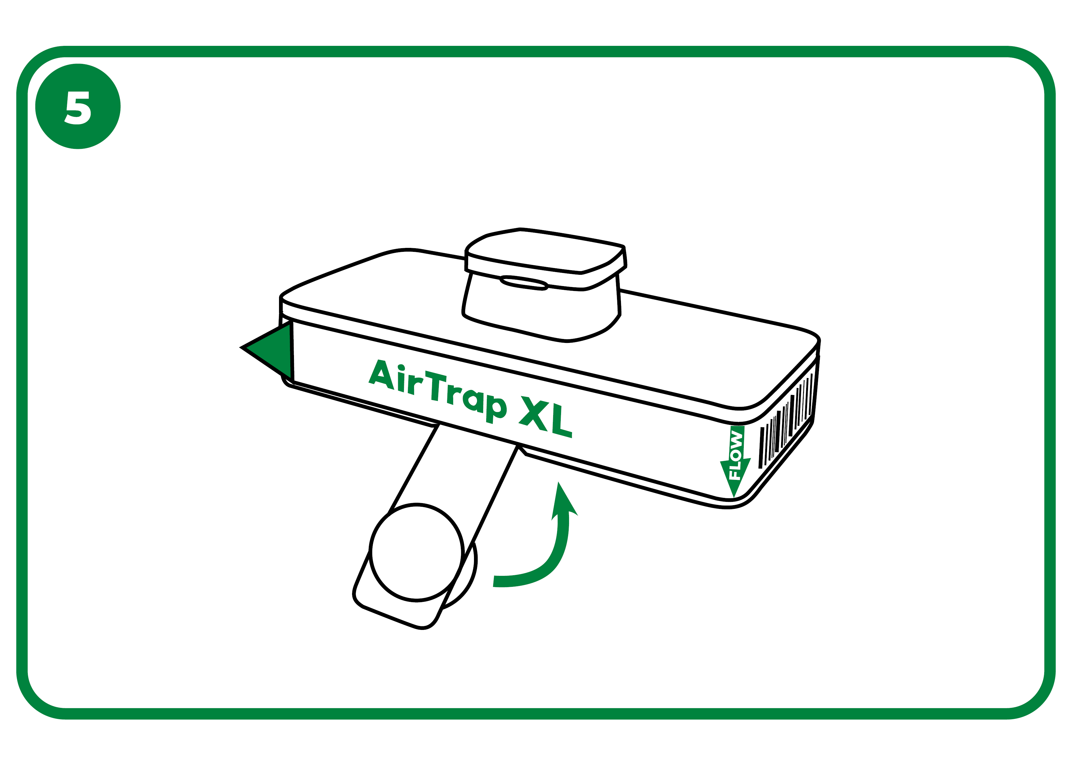 Remove airtrap cassette