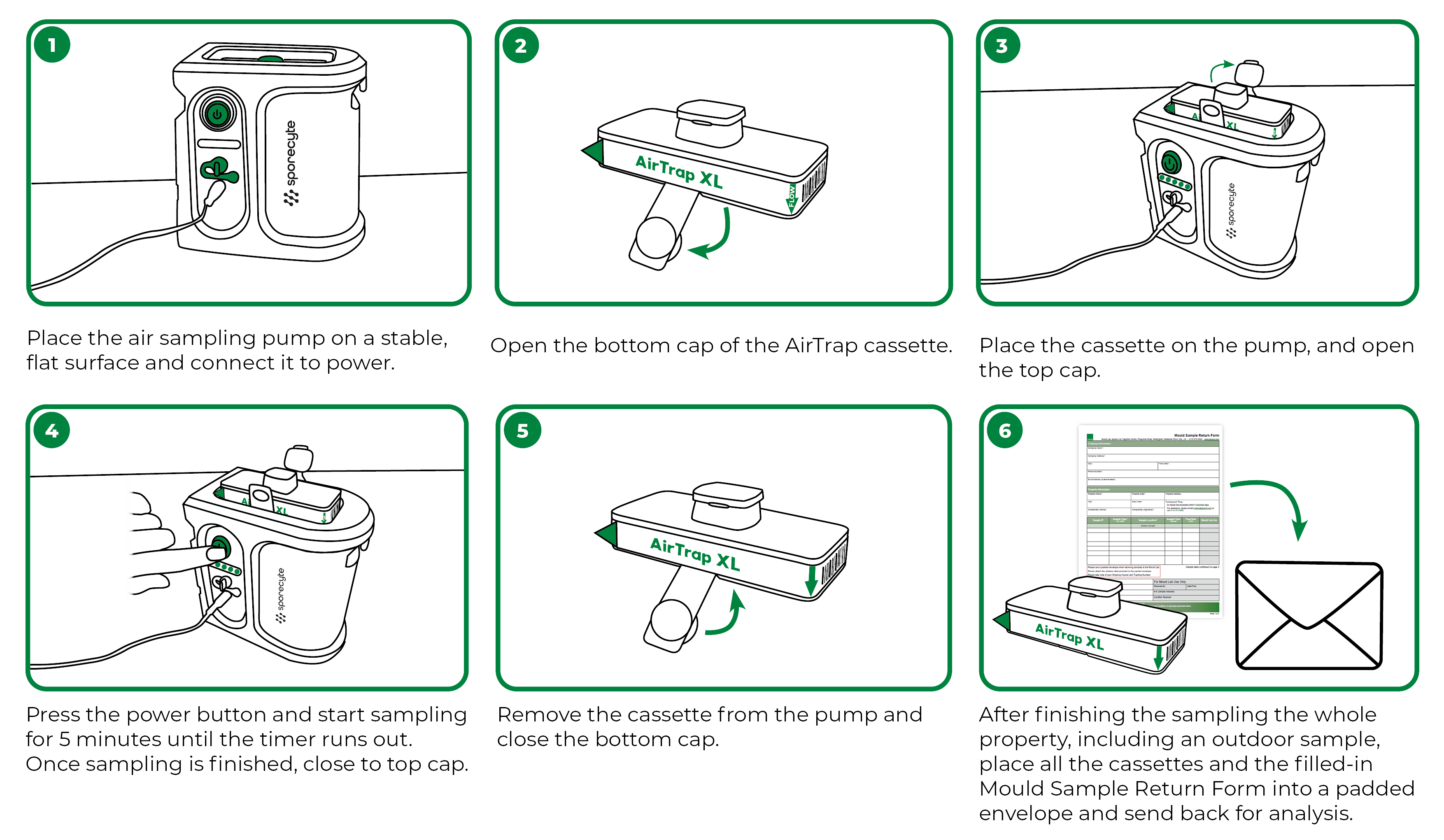 Airtrap XL instructions