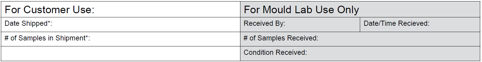 Airtrap sample insert
