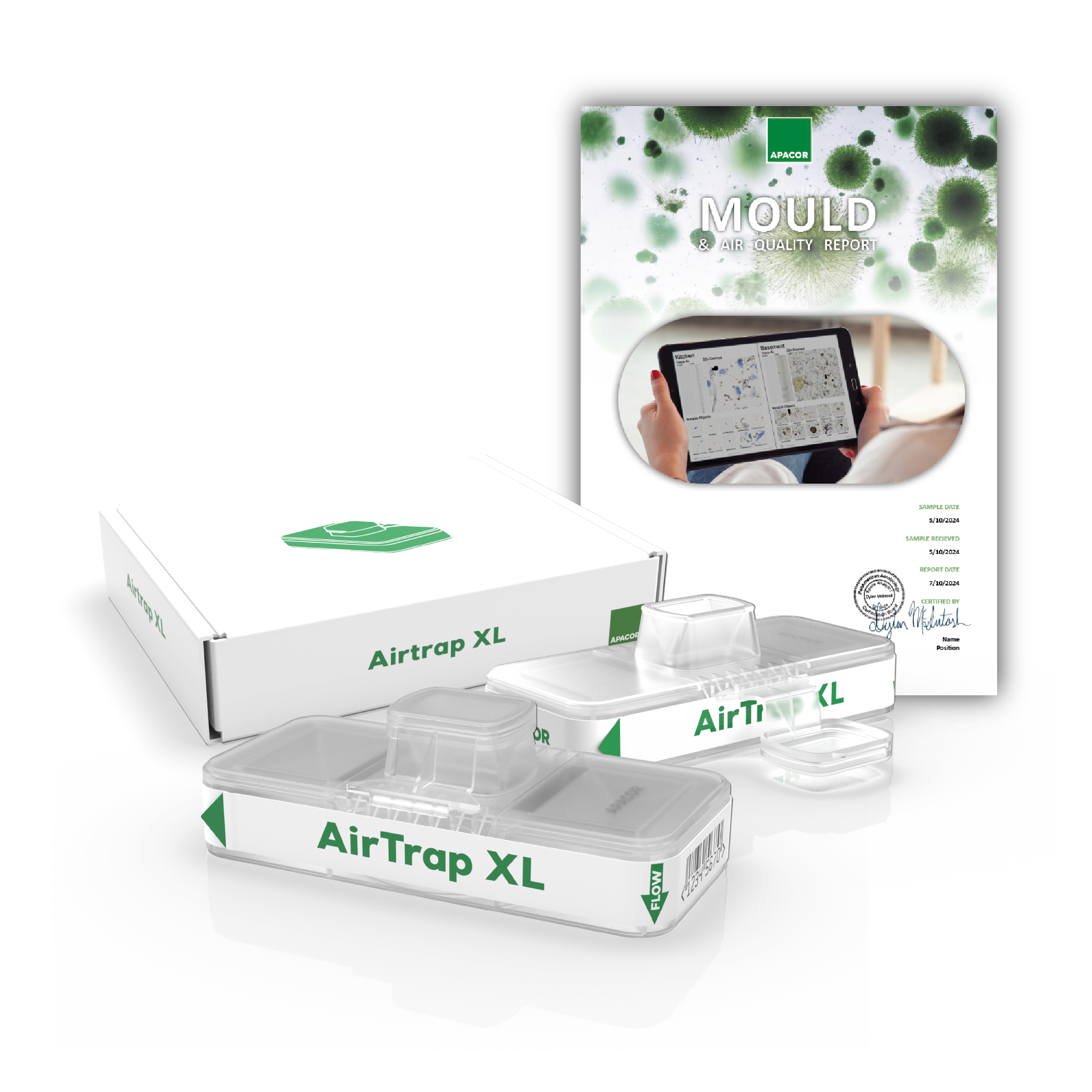Sampling Bundle The Sporecyte Air Sampling Pump – AirTrap