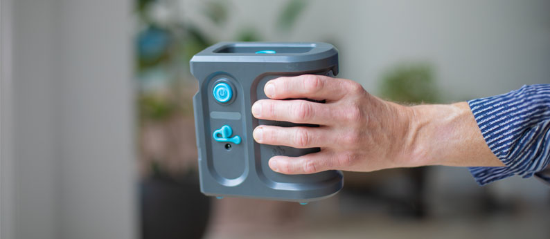 Airtrap pump in hand